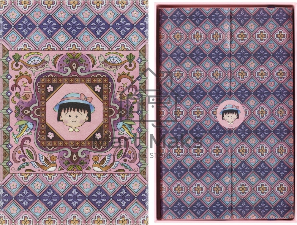 Блокнот Moleskine LIMITED EDITION SAKURA LESU07QP060 Large 130х210мм, обложка текстиль, 176 страниц, линейка, подарочная коробка, ассорти Momoko Sakura