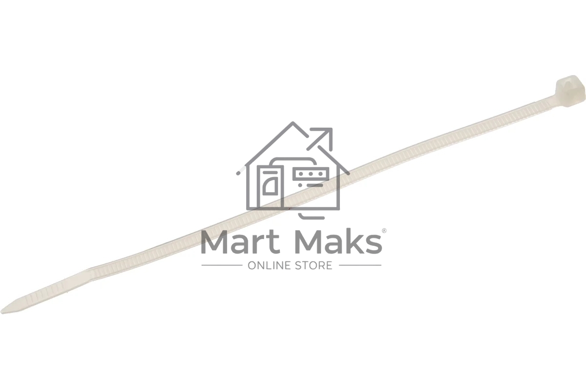 Нейлоновые стяжки FORTISFLEX КСС 4х150 мм белый 100 шт 49395