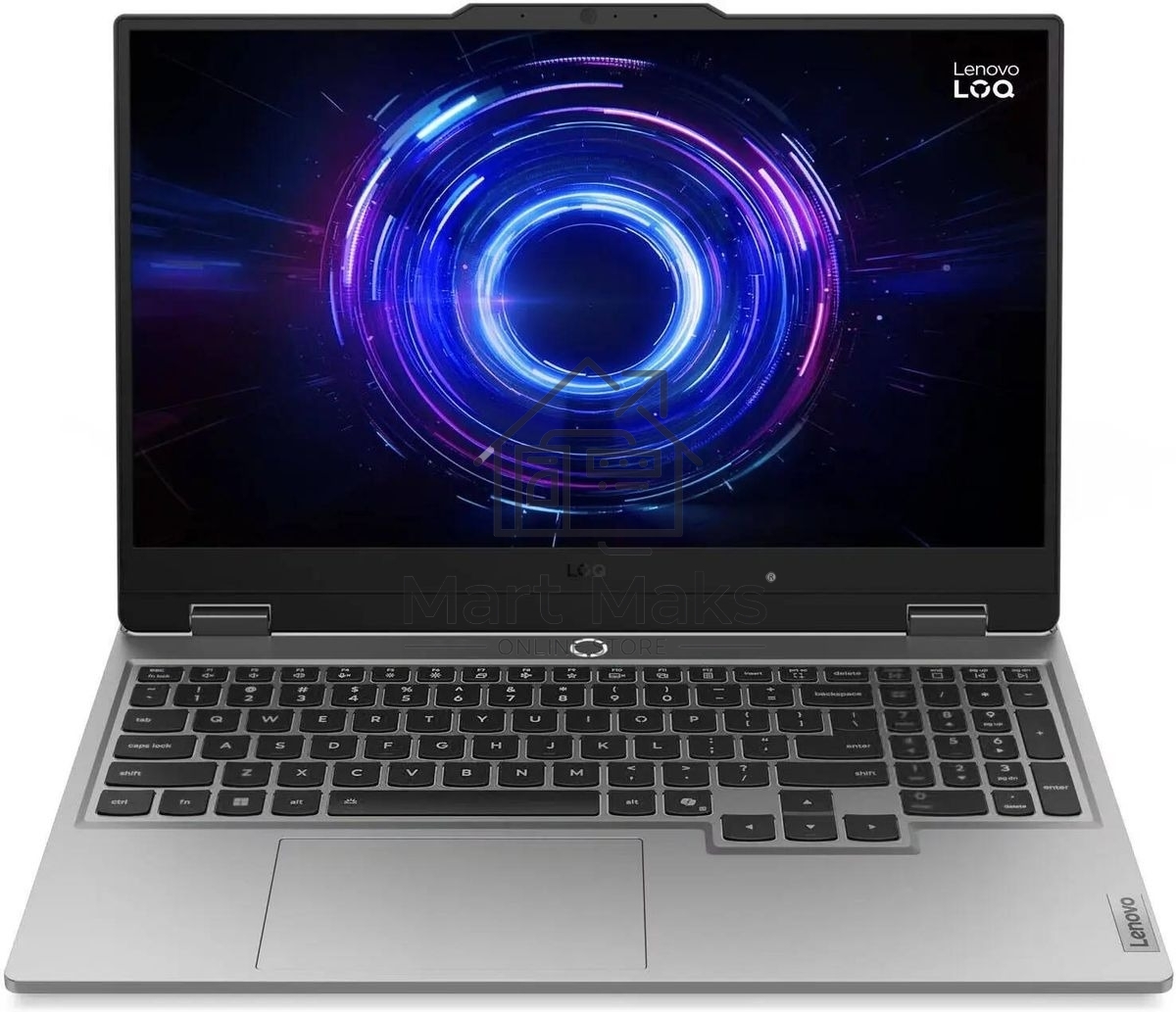 Ноутбук Lenovo LOQ 15IRX10 серый Core i5 13450HX 16Gb SSD 512Gb NVIDIA GeForce RTX 5050 8Gb 15.6