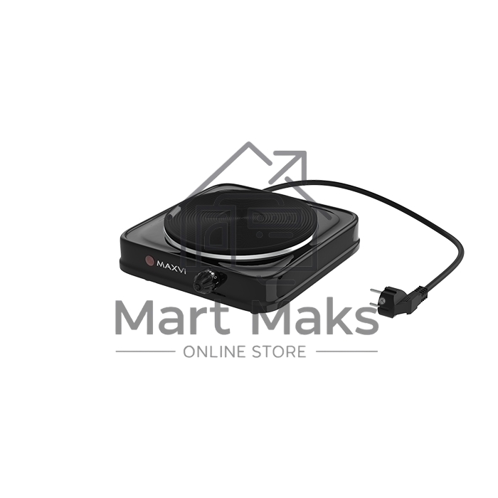Плита настольная Maxvi HE111 черный