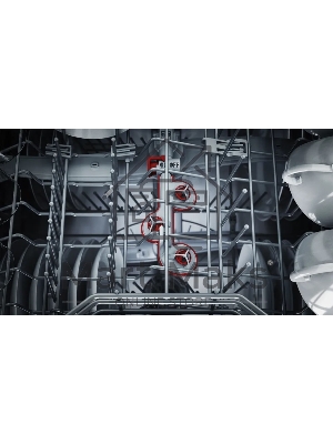 Встраиваемая посудомоечная машина Bosch SMD6ECX12E 60см., SilencePlus; Класс A-A-A; загрузка на 14 комплектов посуды, сенсорное управление, 8 программ, 59.8x55x81.5-87.5 см,сушка: с открыванием дверцы/с теплообменником, индикация на полу: проекция дисплея