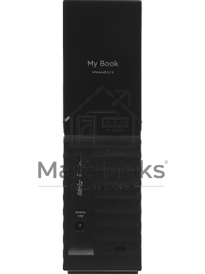 Внешний HDD Western Digital My Book WDBBGB0220HBK, 22TB, USB 3.2 Gen 1 Type-A, 5400 rpm, черный