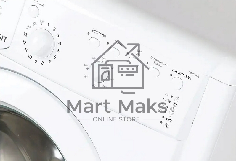 Стиральная машина Indesit IWUD 4085 белый, загрузка фронтальная 4 кг, 800 об/мин., класс: А
