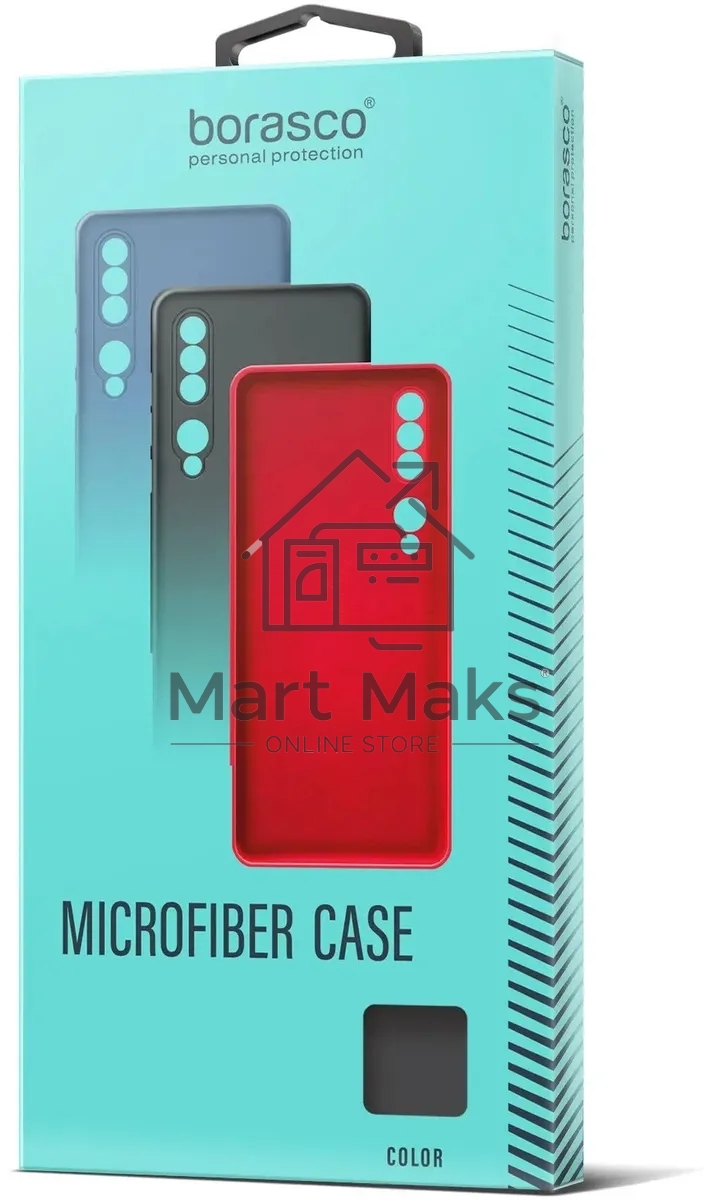 Чехол (клип-кейс) BoraSCO Microfiber Case для Samsung Galaxy A03 Core синий