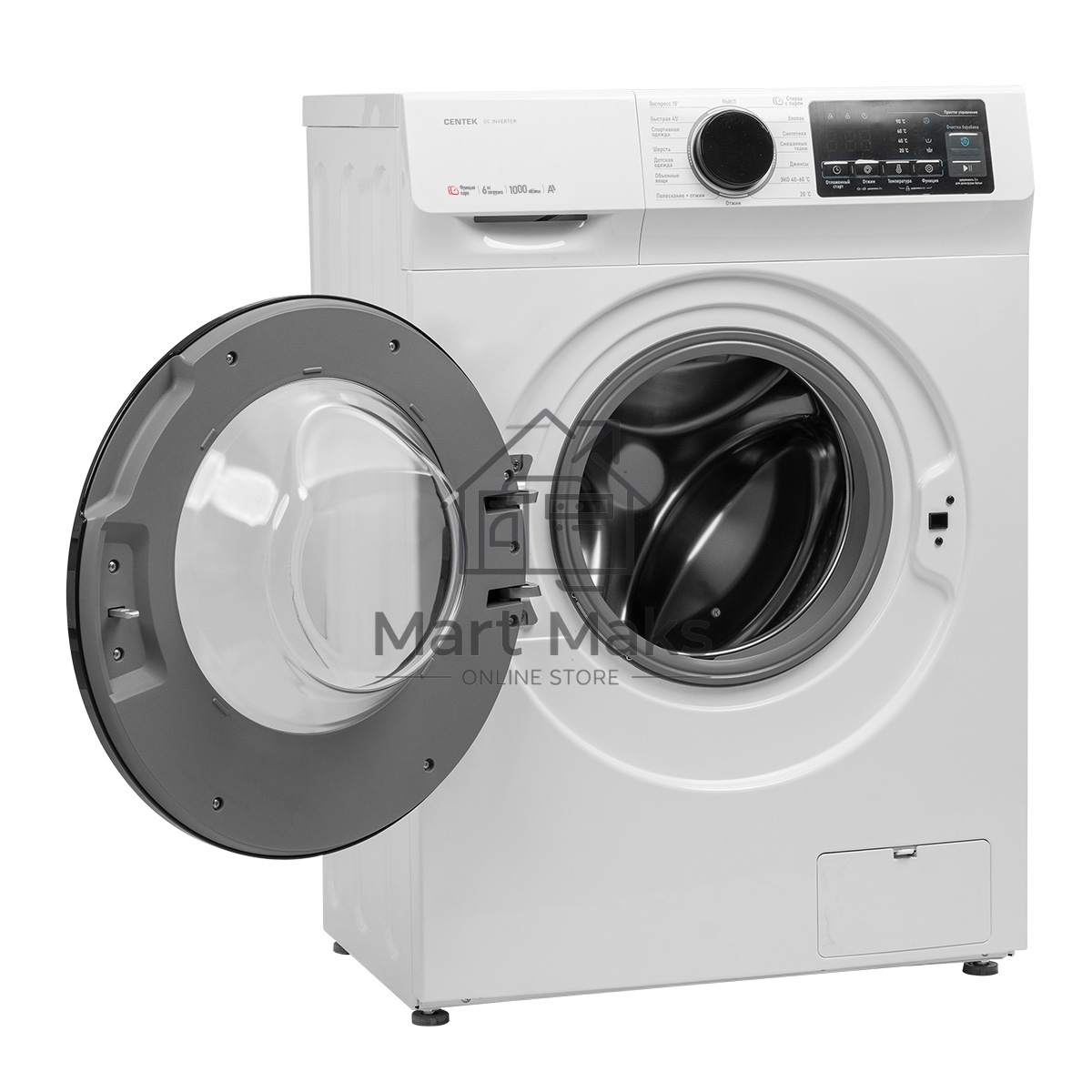 Стиральная машина Centek CT-1920 белый, загрузка фронтальная 6 кг, 1000 об/мин., класс: А+++