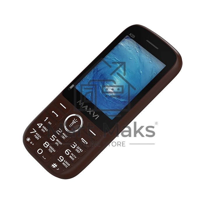 Сотовый телефон Maxvi K20 coffee