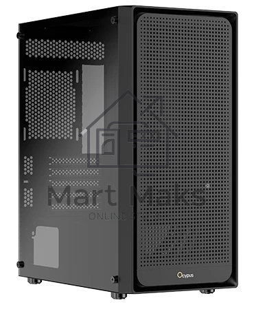 Корпус Ocypus Gamma C50 без БП черный (Gamma-C50-BKG000XX-GL)