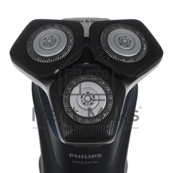 Бритва роторная Philips S5885/10 реж.эл.:3 питан.:аккум. темно-синий
