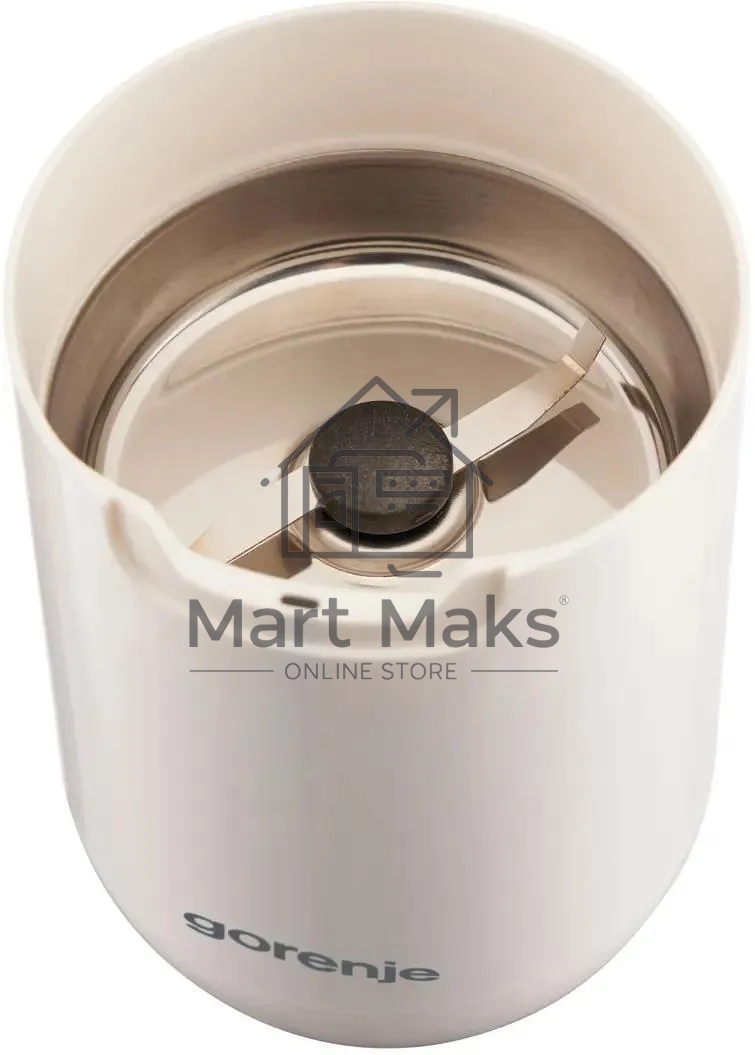 Кофемолка Gorenje SMK150SW 150Вт сист.помол.:одинарный нож вместим.:45гр белый