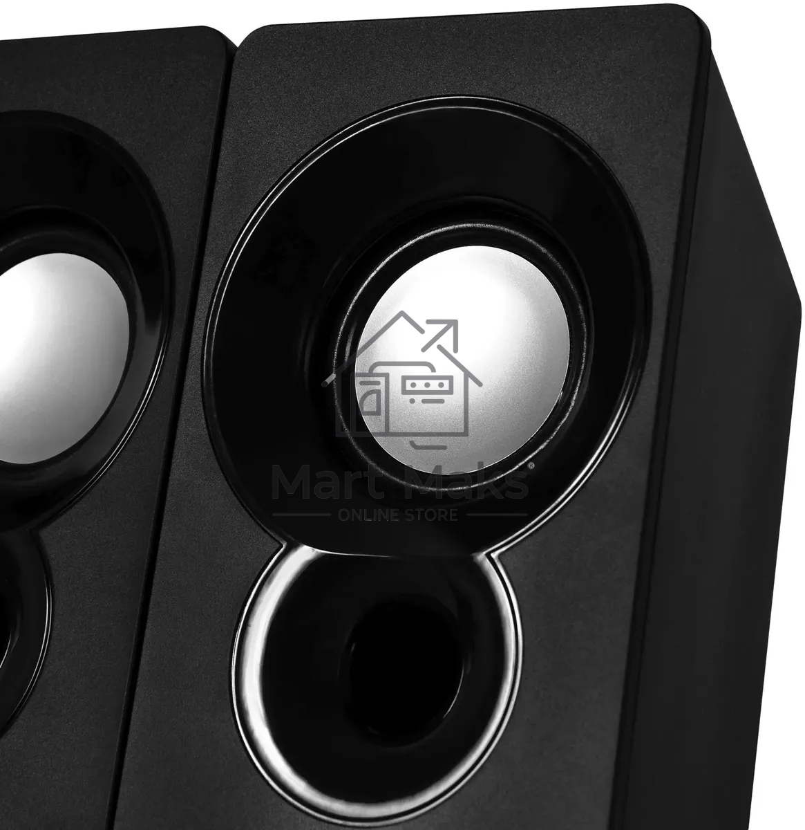 Колонки Oklick OK-165 2.0 черный 6Вт