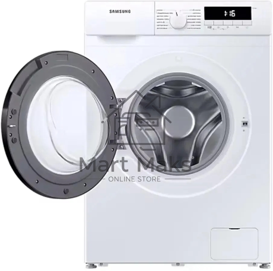 Стиральная машина Samsung WW80T3040BW/LP белый, загрузка фронтальная 8кг, 1400 об/мин, класс А