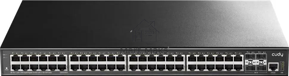 Коммутатор Cudy GS5048S4 (L3) 48x1Гбит/с 4SFP+ управляемый