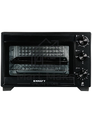 Мини-печь Kraft KFC-MO 250 HBL черный, 25 л, 1500 Вт
