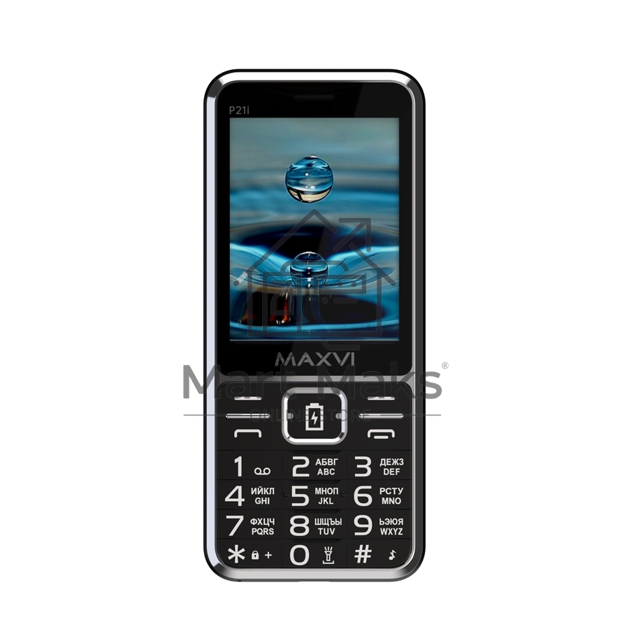 Мобильный телефон Maxvi P21i черный