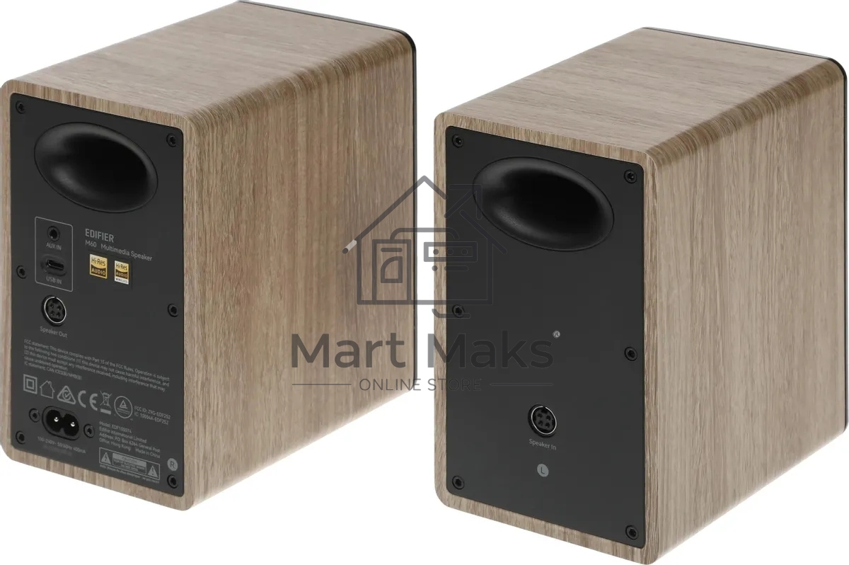 Акустическая система Edifier M60 2.0 дерево 66Вт BT