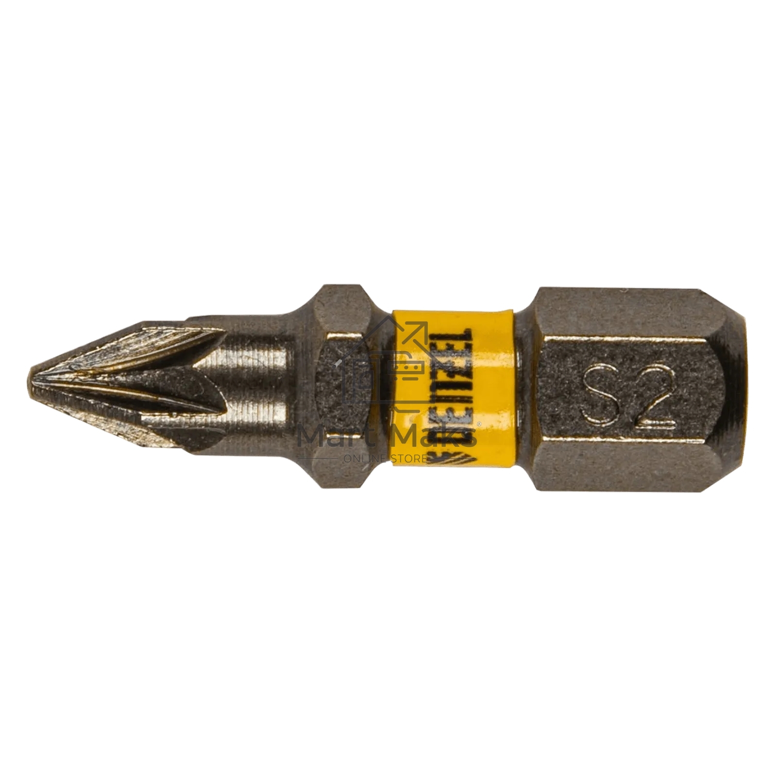 Набор бит Denzel PZ1х25, сталь S2, шестигранный профиль, 10 шт.