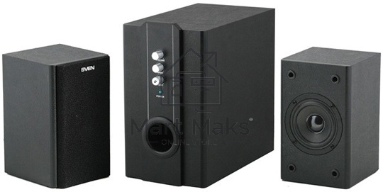 Акустическая система Sven SPS-820 2.1 черный 38Вт