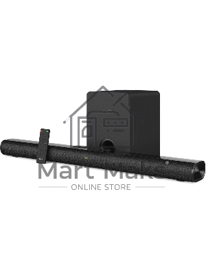 Саундбар SVEN SB-2150A черный (2 x 40W, Bluetooth сабвуфер 100W, пульт ДУ, LED-дисплей, HDMI, USB)