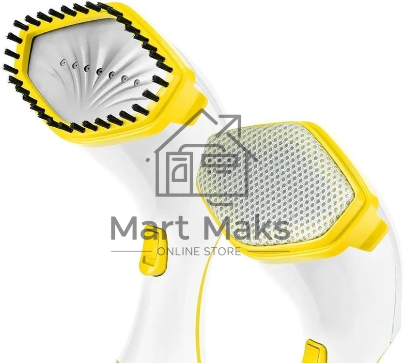 Отпариватель Kitfort КТ-999-4 желтый/белый, 1600 Вт, 20 г/мин, 240 мл