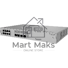 Коммутатор Huawei S220S-8P4JX, 8×1 Гбит/с PoE+ + 2×2.5 Гбит/с SFP + 2×10 Гбит/с SFP+, управляемый
