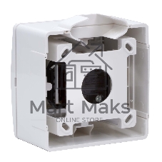 Коробка для миниканалов с силовой розеткой 10482 DKC