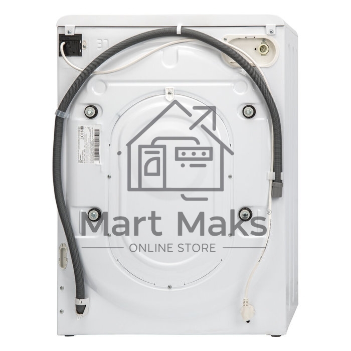 Стиральная машина Indesit BWSA 6109 WWV RU белый, загрузка фронтальная 6 кг, 1000 об/мин, класс: A