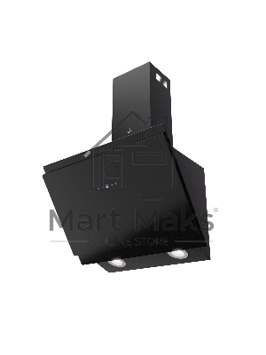 Вытяжка наклонная LEX Furia 600 черная, 59.5 см, 1050 куб. м/ч, 50 дБ