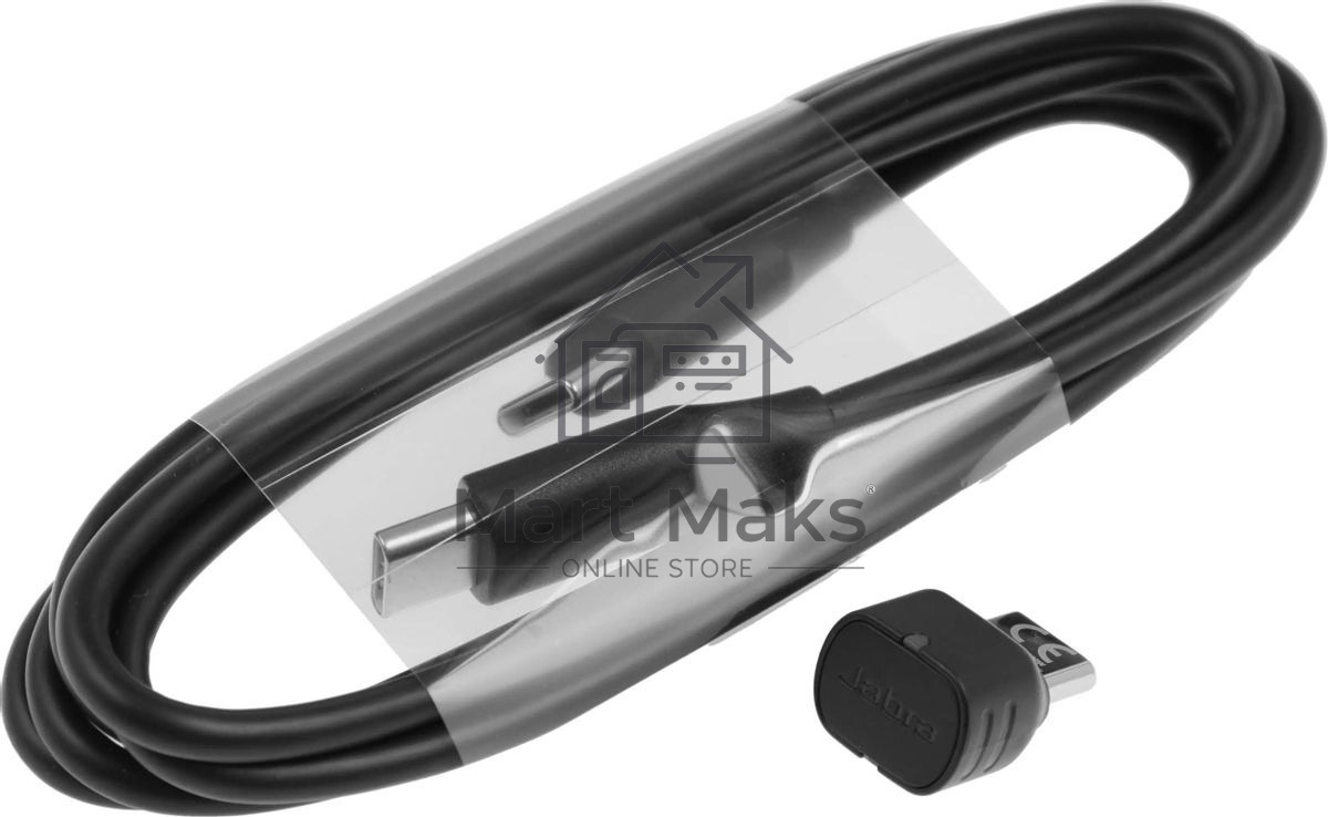 Гарнитура беспроводная Jabra Evolve2 55 Link380c MS Stereo, черный
