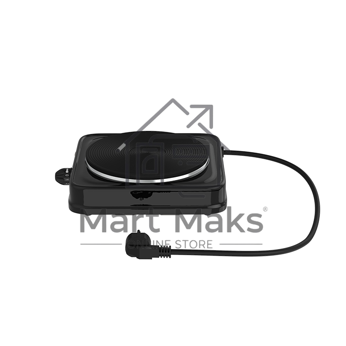 Плита настольная Maxvi HE111 черный