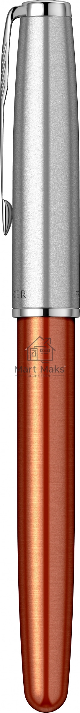 Ручка перьевая Parker Sonnet Essentials SB F545 (CW2169228) LaqOrange CT, F, сталь нержавеющая, подарочная коробка