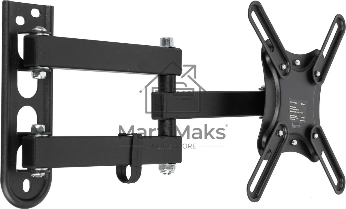 Кронштейн для телевизора Hama R1 118154 черный, 19
