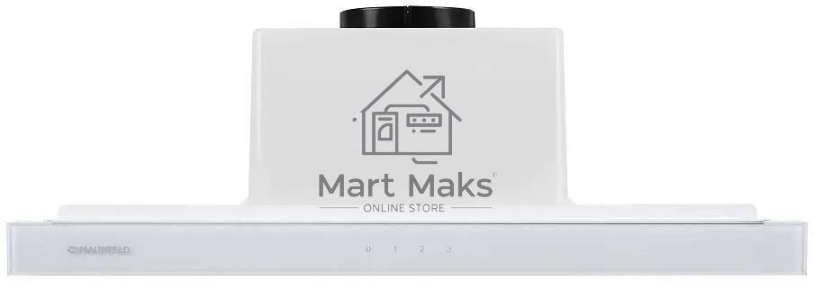 Вытяжка встраиваемая Maunfeld Ouse Touch Glass 60 белый, 60 см, 750 куб. м/ч, 48 дБ