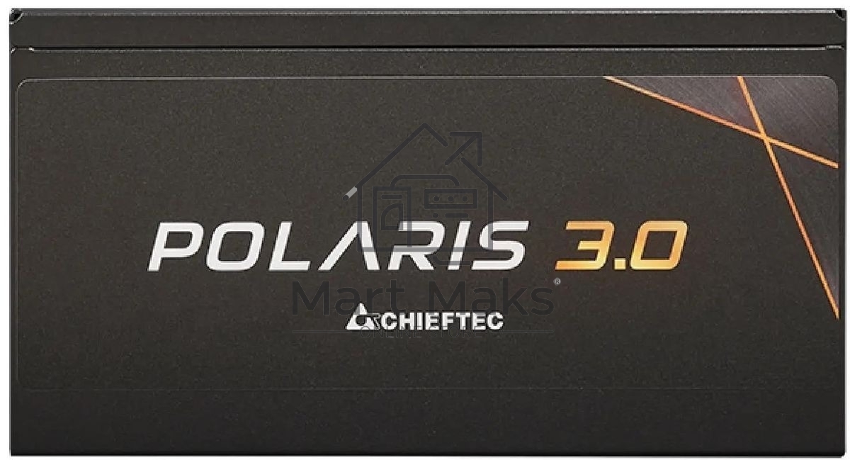 Блок питания Chieftec Polaris 3.0 PPS-1250FC-A3, 1250Вт, 80 PLUS Gold, 135мм, модульный, черный