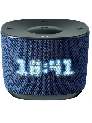 Умная колонка Sber Boom Home, 8Вт, с экраном, 1 динамик, часы, мультирум, TWS, Zigbee хаб, Wi-Fi, Bluetooth 5.0, Zigbee, Салют, морской