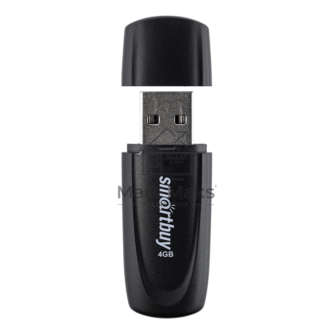 Флешка USB R/W SmartBuy R/W Scout Black (SB004GB2SCK), 4Gb, USB 2.0, R/W 10/7, черный