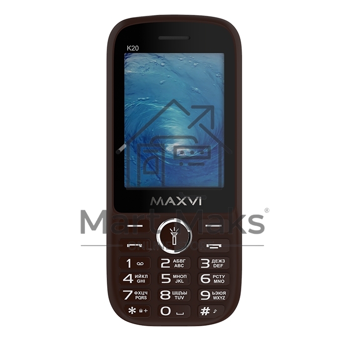 Сотовый телефон Maxvi K20 coffee