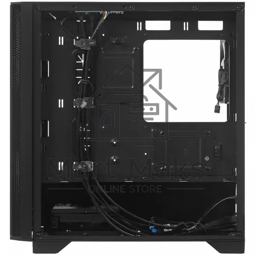 Компьютерный корпус Montech AIR 100 LITE черный без БП mATX 2x120mm 1xUSB2.0 2xUSB3.0 audio bott PSU
