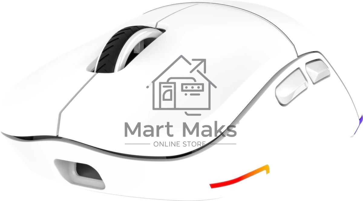 Мышь беспроводная Oklick 900GMW белый, 26000 dpi, радиоканал, Bluetooth, USB, кнопки - 6