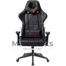 Кресло игровое A4Tech Bloody GC-500, черный, эко.кожа, крестовина пластик