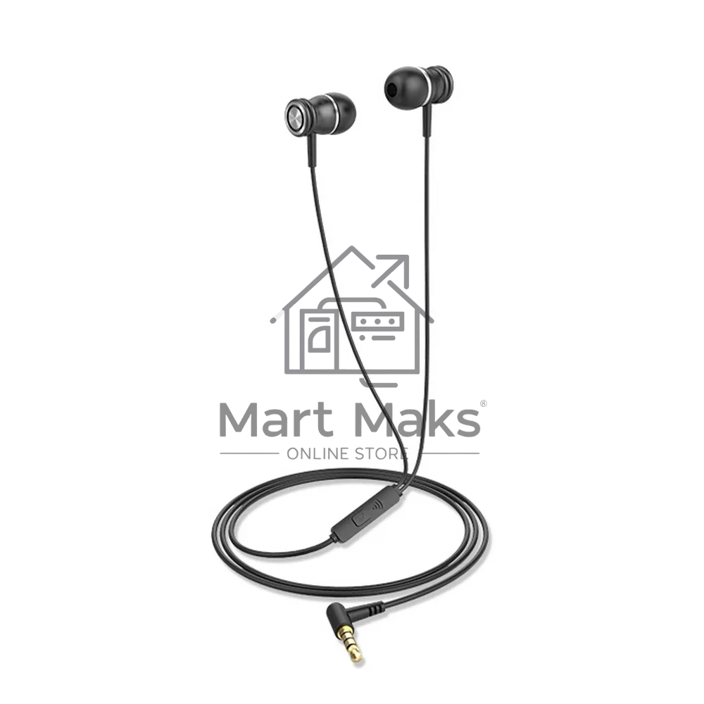 Наушники проводные Havit Wired earphone черный