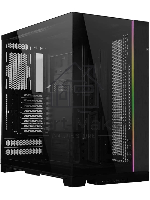 Компьютерный корпус LIAN LI O11 Dynamic EVO XL Black, Large Case: EATX(under 280mm)/ATX/MICRO-ATX/MINI-ITX, 4xUSB 3.0, 1xUSB Type-C, 1xAudio, Included Fans: none