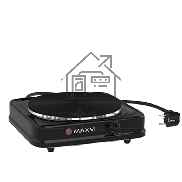 Плита настольная Maxvi HE111 черный