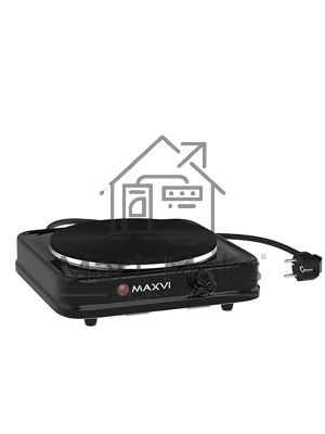 Плита настольная Maxvi HE111 черный