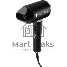 Фен LEONORD LE-1226 черный, 2000 Вт, ионизация