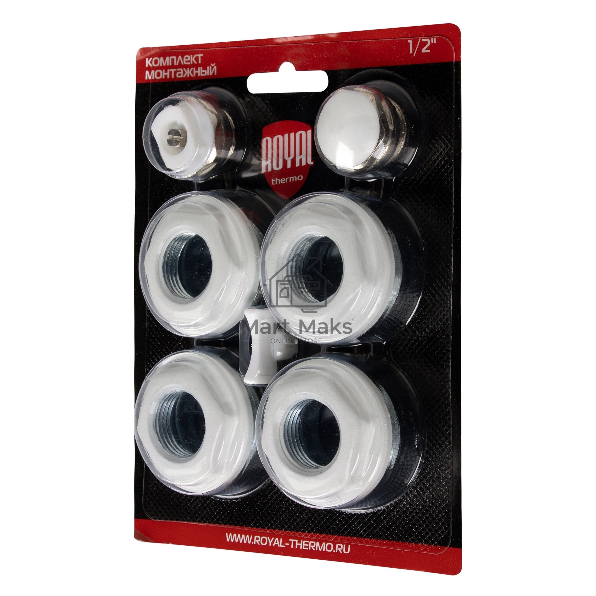Комплект монтажный Royal Thermo 1”х 1/2