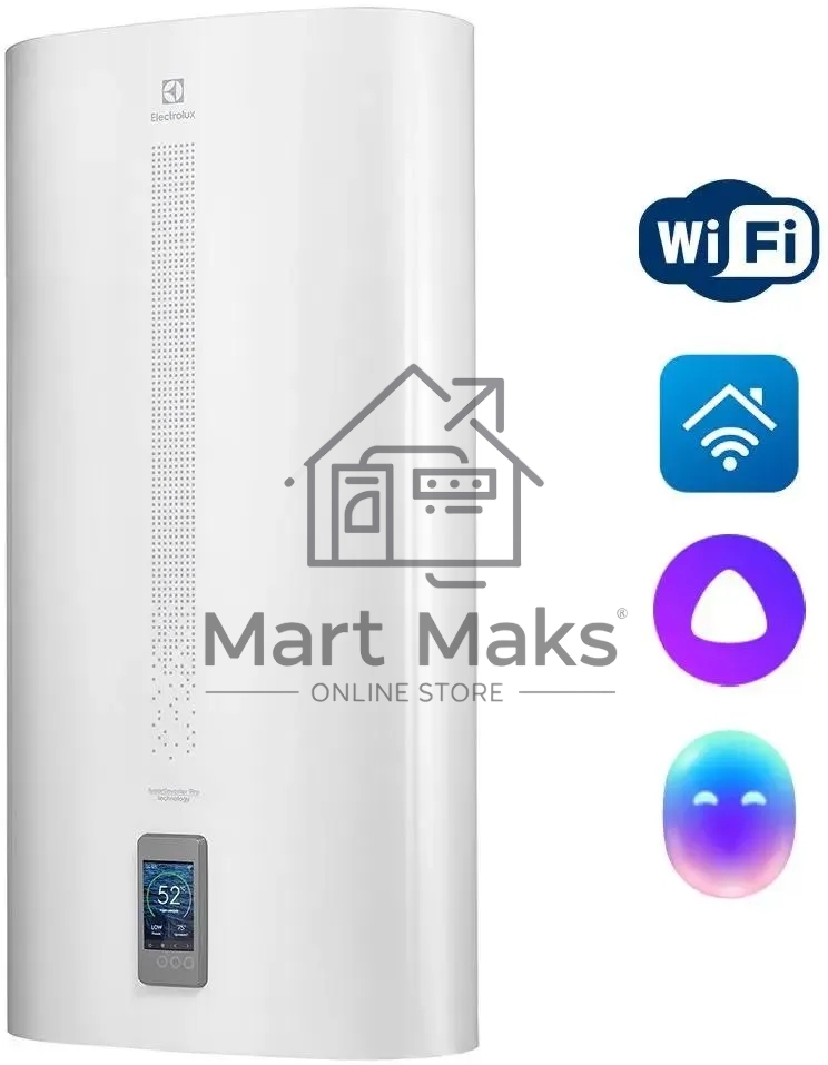 Водонагреватель Electrolux EWH 100 SmartInverter PRO white (2кВт 100л электрический настенный)(НС-1351166)