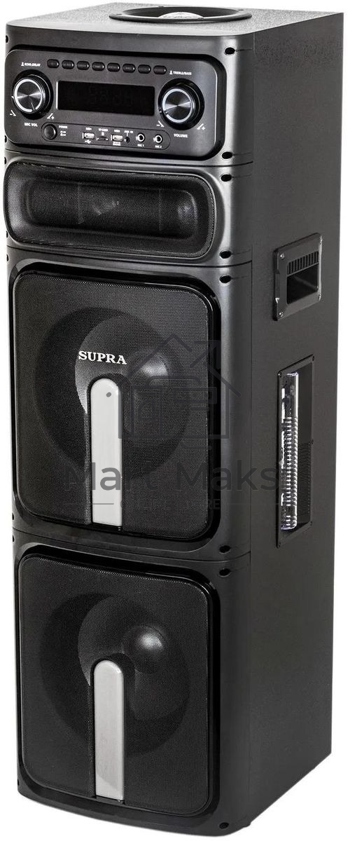 Минисистема Supra SMB-2050, 180Вт, FM USB BT SD, черный