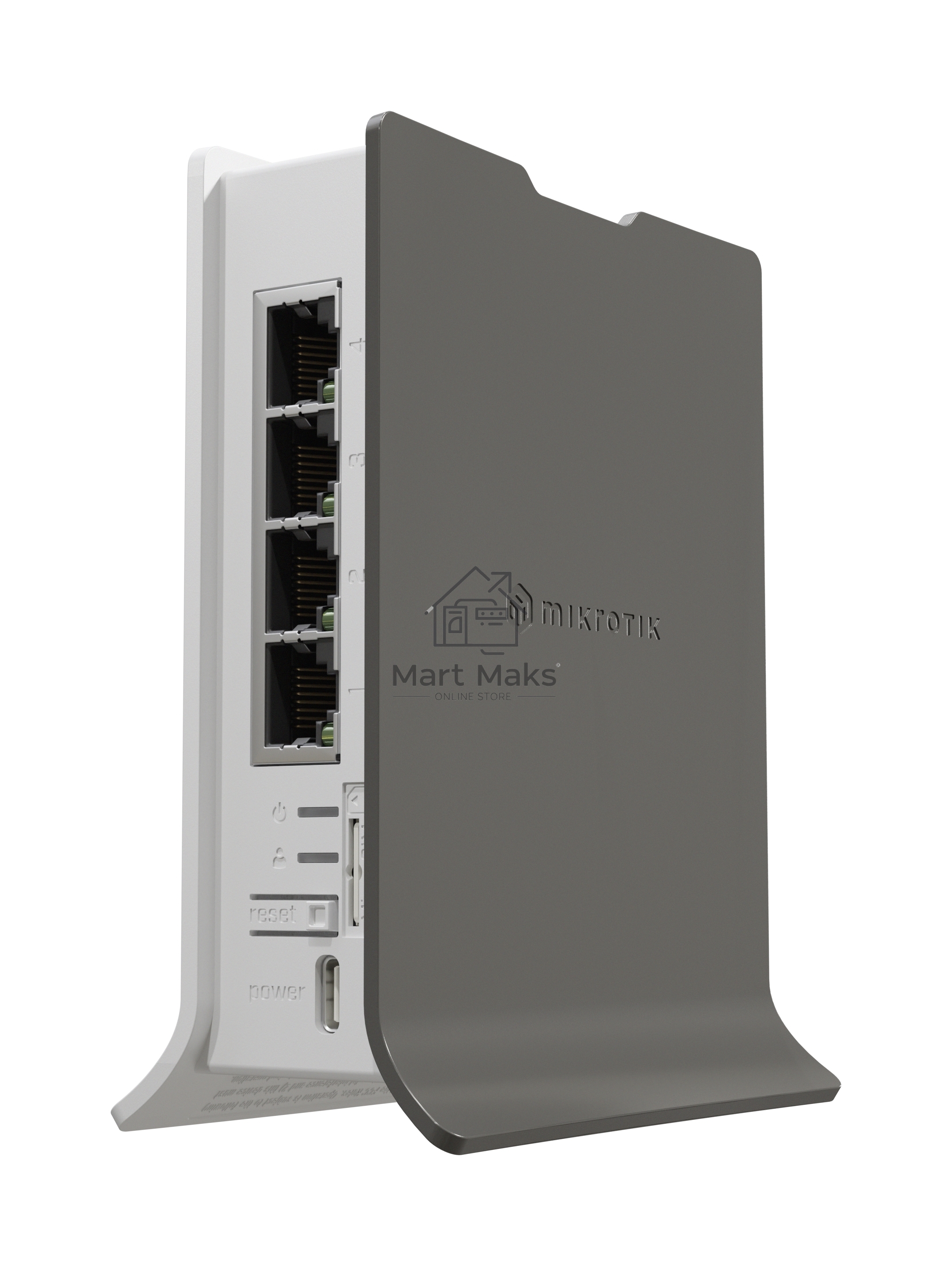 Маршрутизатор + LTE6 модем MikroTik hAP ax lite LTE6 L41G-2axD&FG621-EA 4* 1Gbit RJ45, Micro sim slot