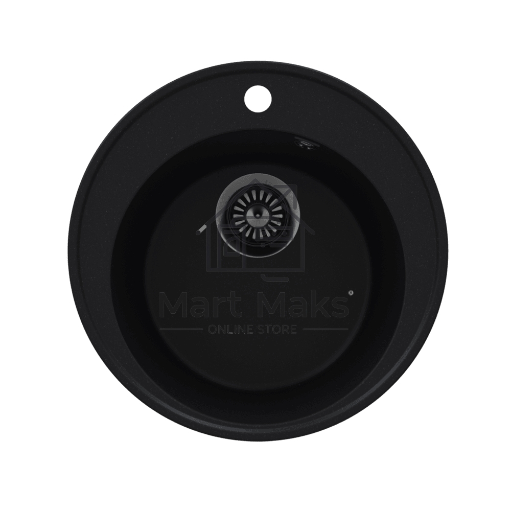 Кухонная мойка Maunfeld Medusa 485 MFQS-485B черный