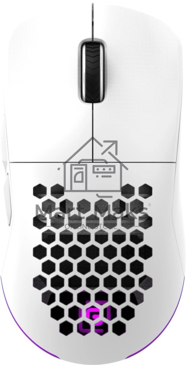 Мышь беспроводная Oklick 900GMW белый, 26000 dpi, радиоканал, Bluetooth, USB, кнопки - 6